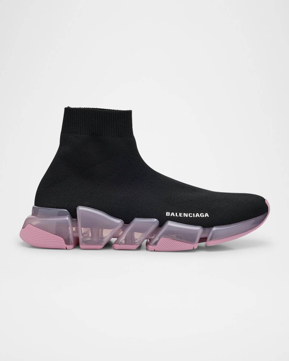 Speed 2.0 Knit Clear-Sole Sneakers